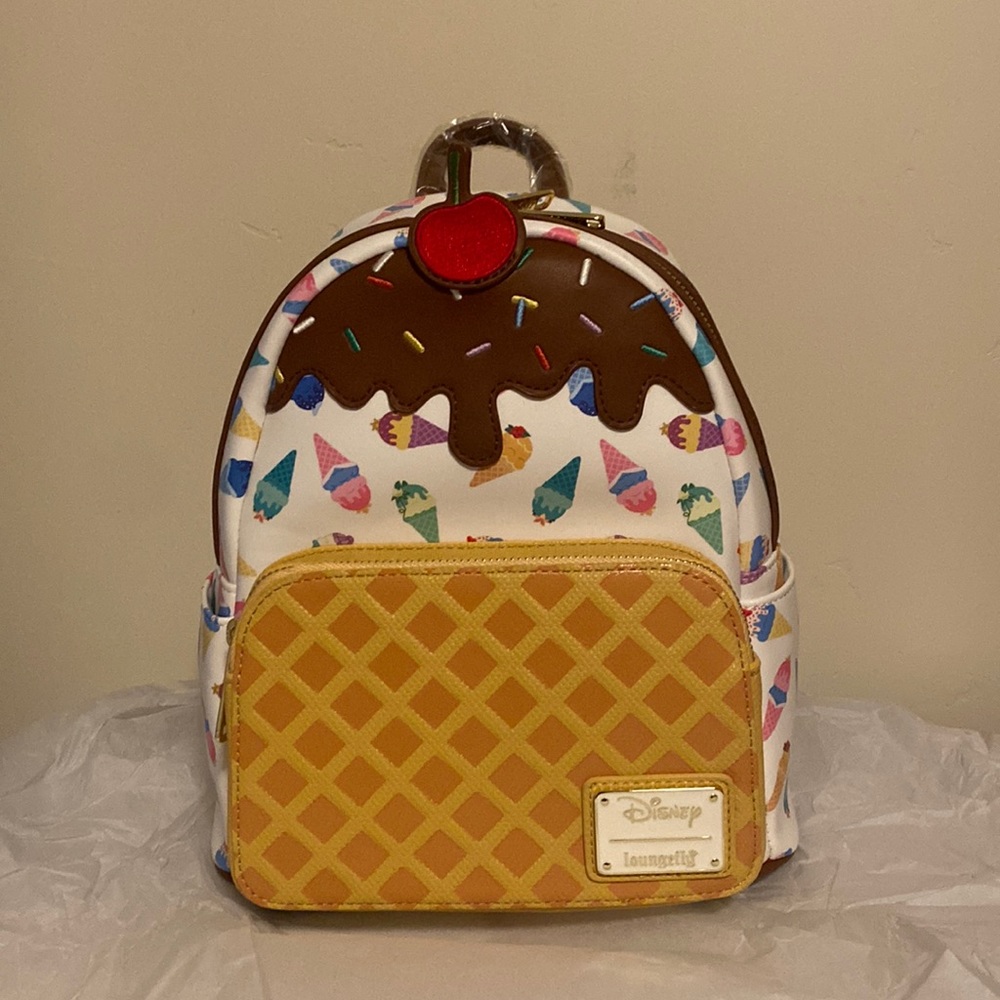 NWT Loungefly Disney Princess Ice Cream Backpack